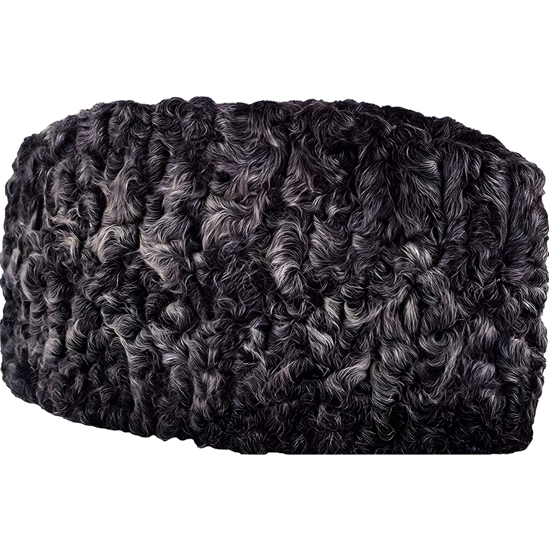 KURTIVERSE Karakuli Cap for Men Winter Original Fur Cap