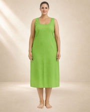 KURTIVERSE Women’s Poly Cotton Plus Size Inner Slip | Full Length 41 Inch | Sizes 4XL–7XL