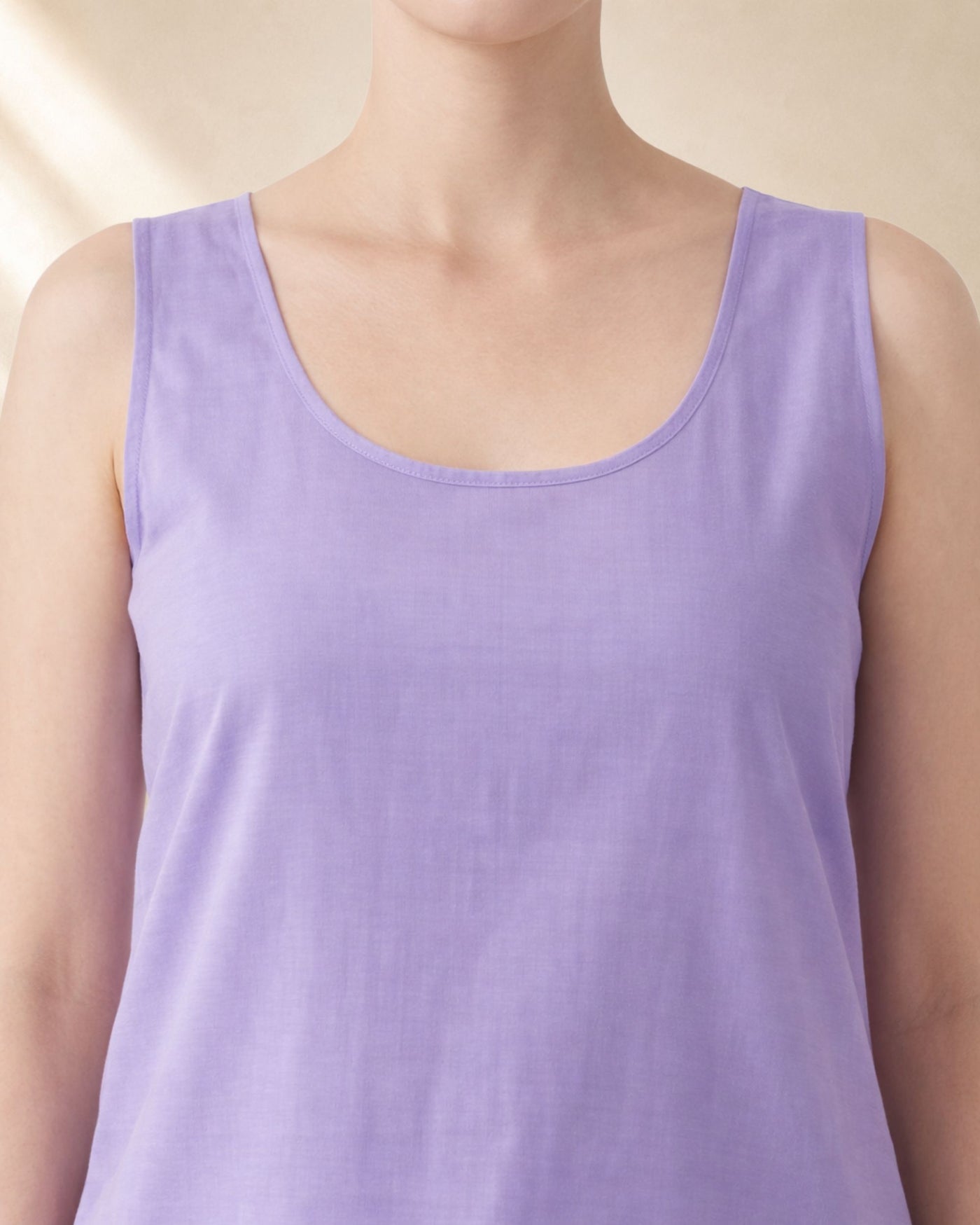 KURTIVERSE Women’s Poly Cotton Full-Length Inner Slip Lavender Color | 41 Inch | Sizes 4XL–7XL