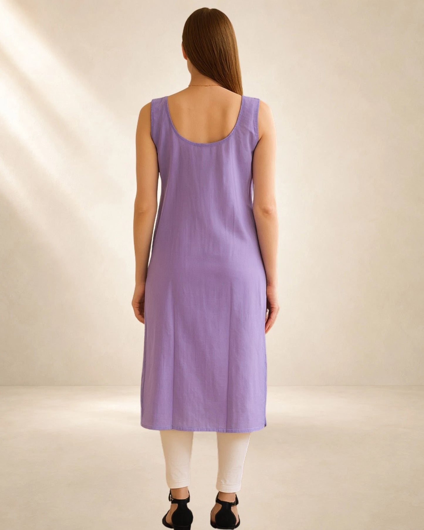 Women’s Lavender 41-Inch Long Inner Slip – S–3XL