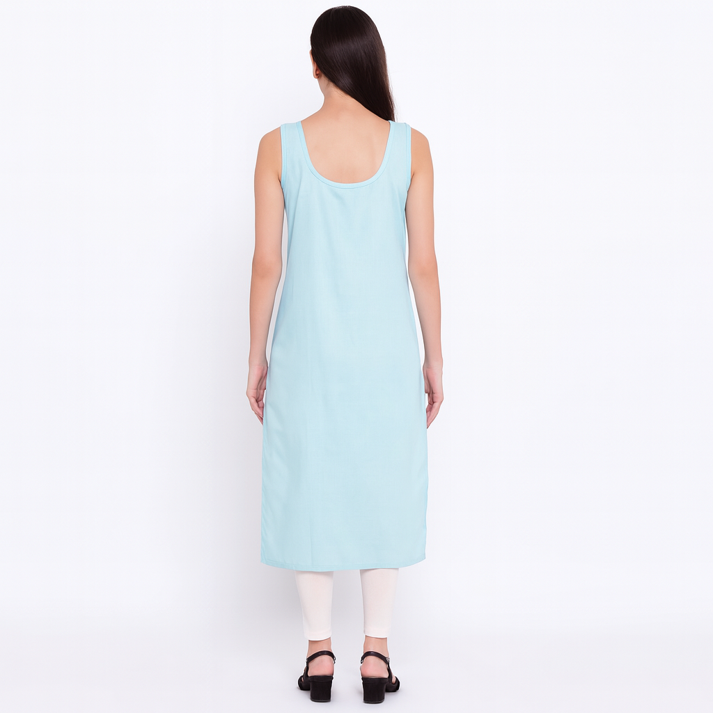 KURTIVERSE Full Slip for Women Cotton Long Inner Wear