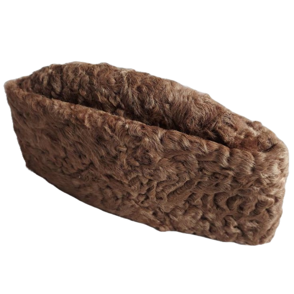 KURTIVERSE Karakuli Cap for Men Winter Original Fur Cap