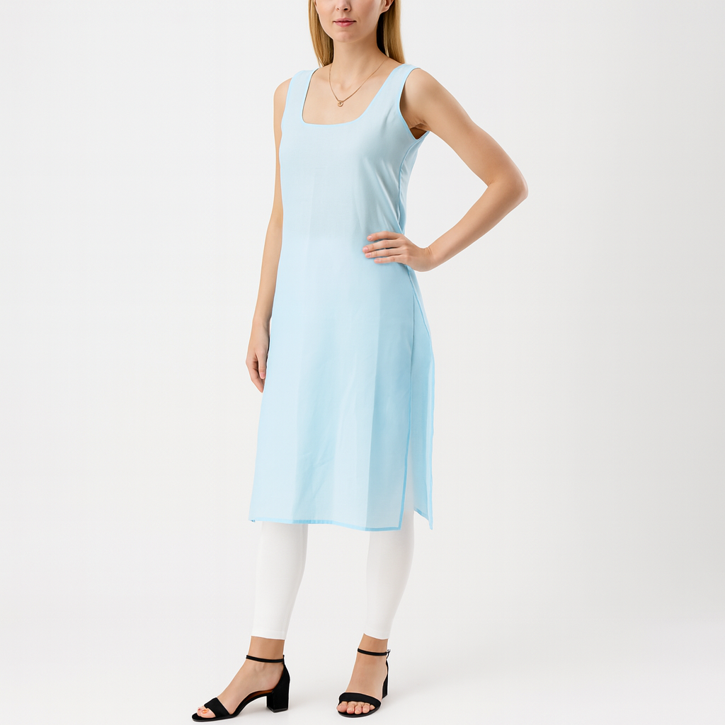 KURTIVERSE Full Slip for Women Cotton Long Inner Wear