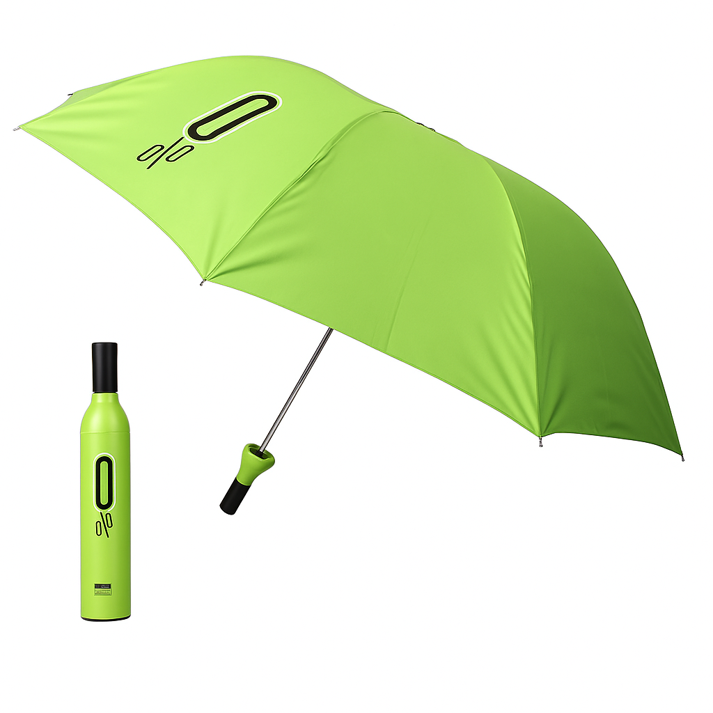 Travel Bottle Umbrella, Windproof, UV Protection, Portable Sun and Rain Protection for Men and Women