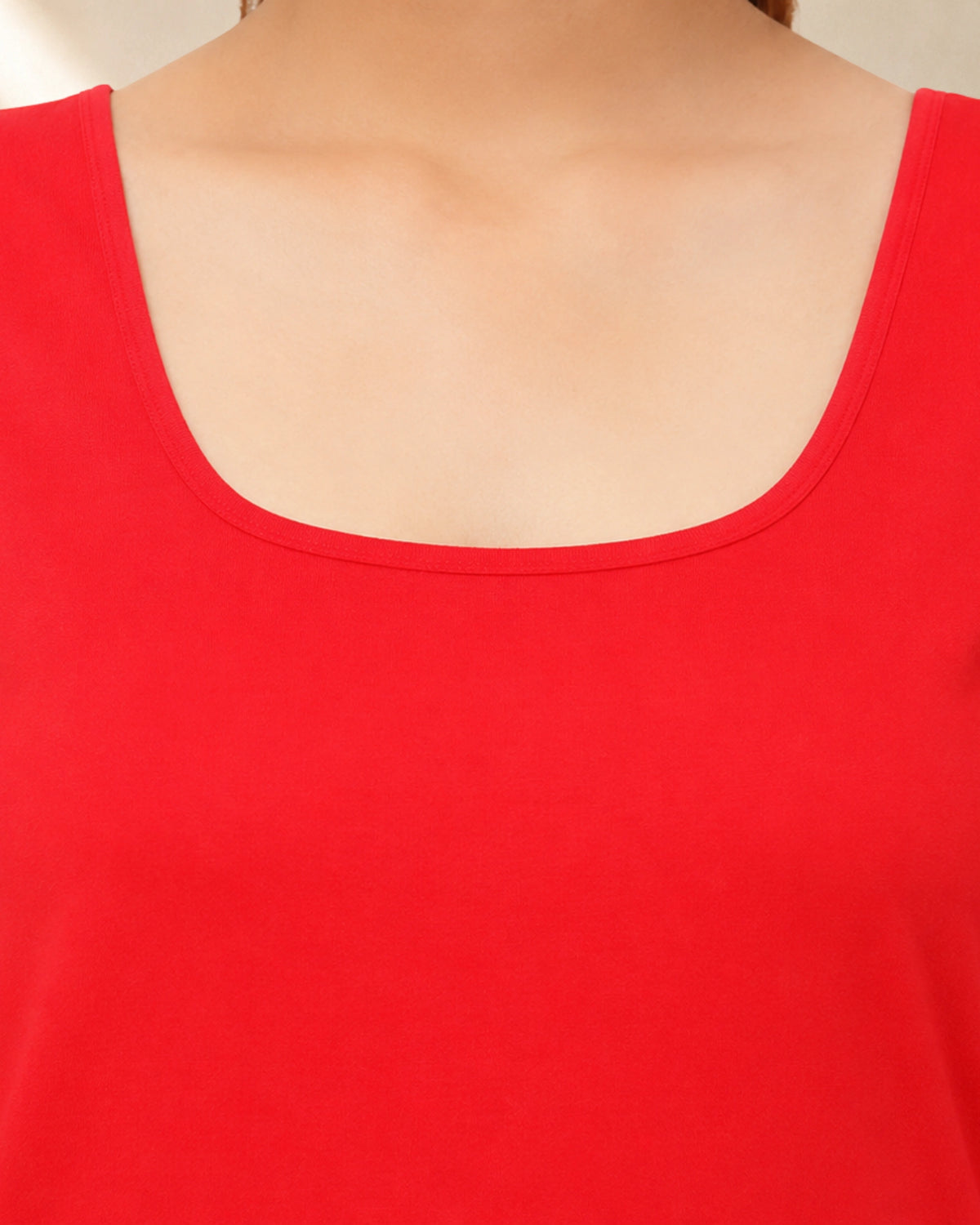Women’s Plus Size Red 28-Inch Short Inner Slip – 4XL–7XL