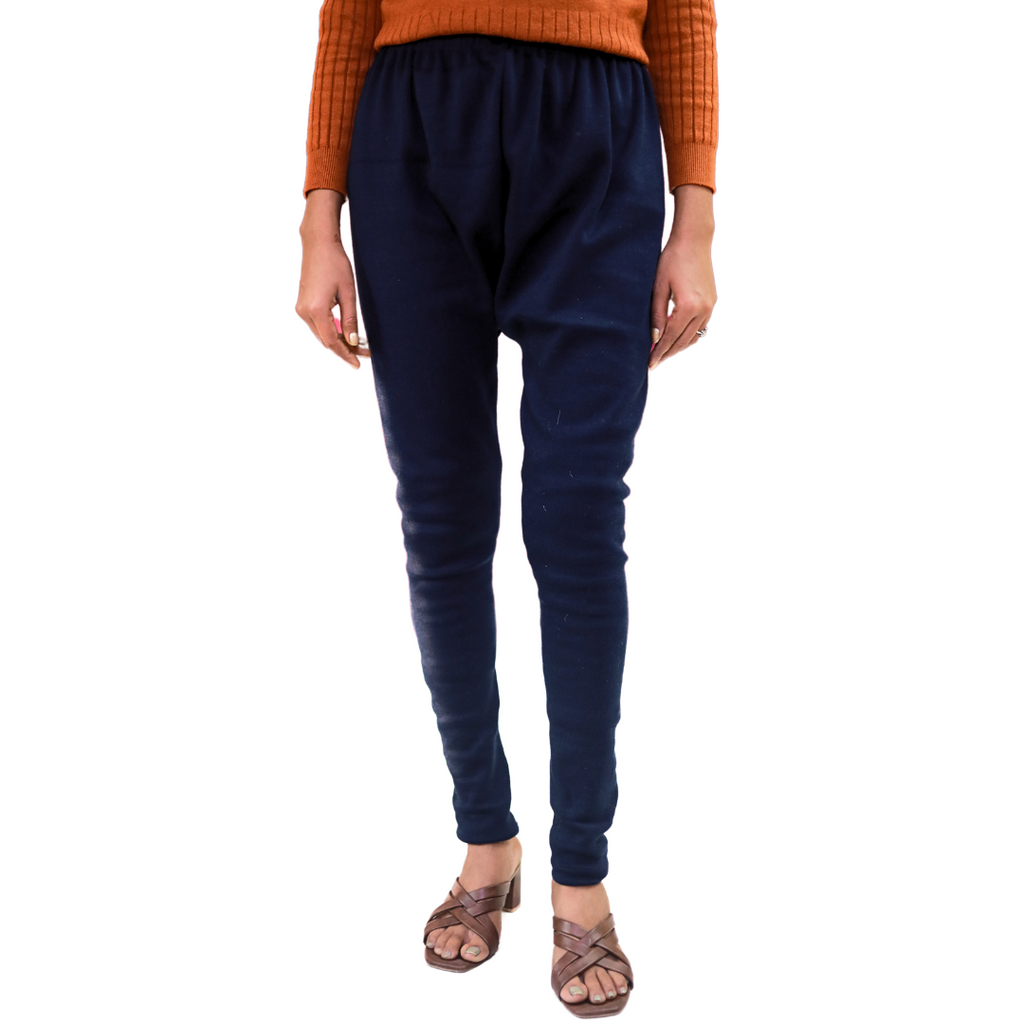 KURTIVERSE Woolen Leggings for Women Winter Thermal Waist Size : 24 to 32 Inch Stretchable.