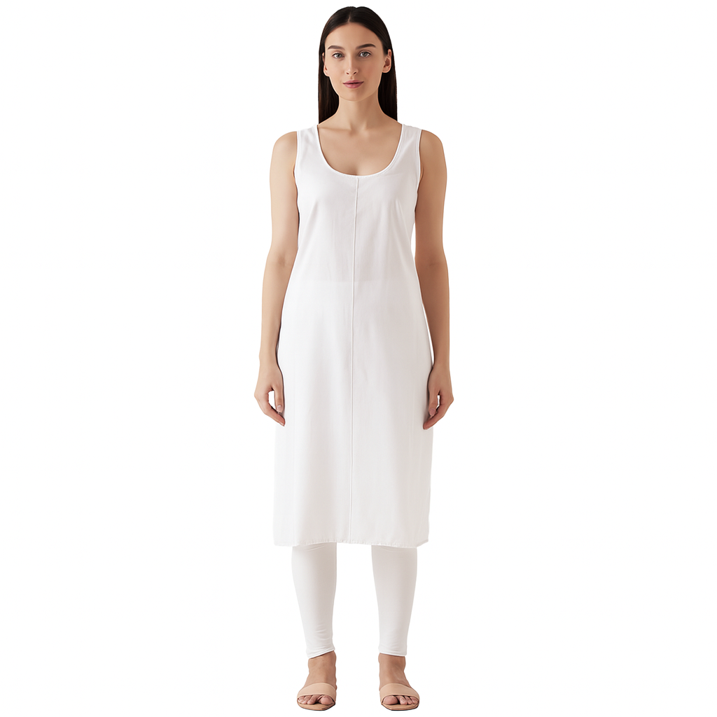 KURTIVERSE Full Slip for Women Cotton Long Inner Wear