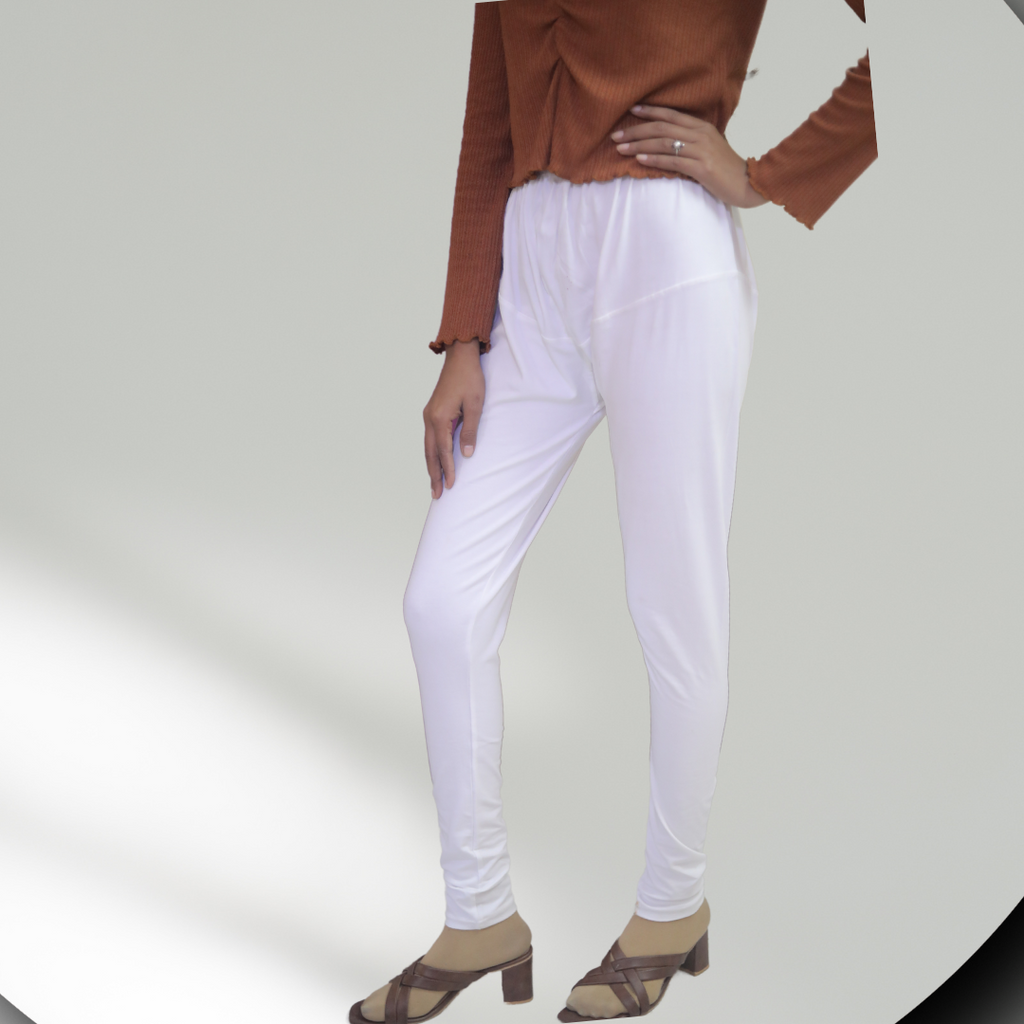 KURTIVERSE Cotton Leggings for Women Free Size Waist -30 to 40 Inch