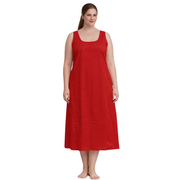 KURTIVERSE Women Poly Cotton Anarkali A-Line Inner Slip, 43 Inch Long 4xl to 7xl