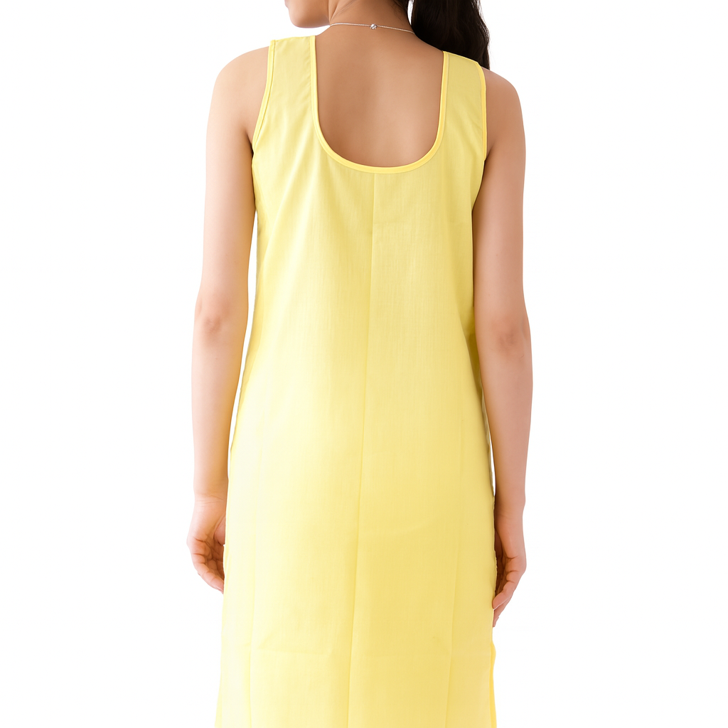 KURTIVERSE Full Slip for Women Cotton Long Inner Wear