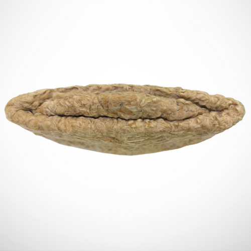 KURTIVERSE Karakuli Cap for Men Winter Original Fur Cap Beige