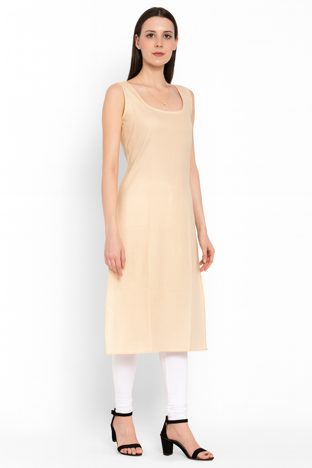 KURTIVERSE Full Slip for Women Cotton Long Inner Wear