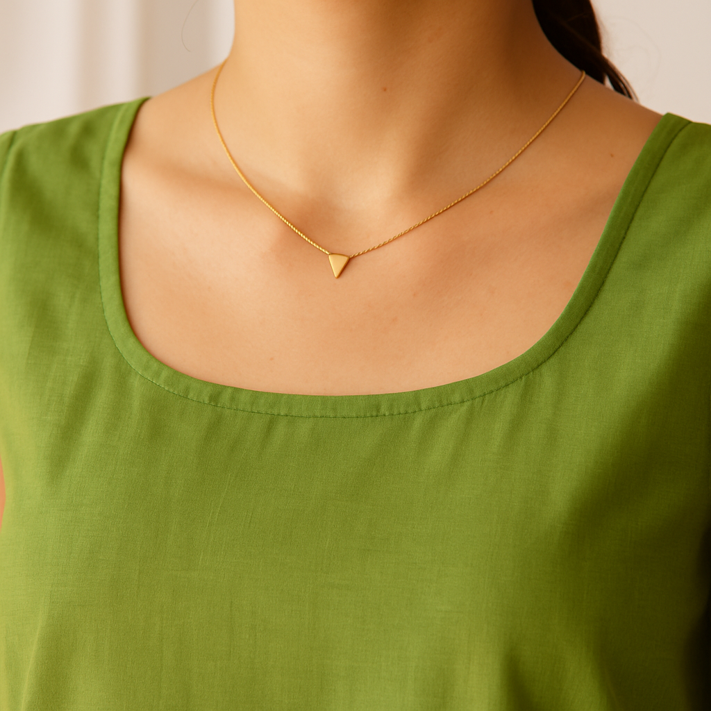 KurtiVerse Women’s Cotton Half Slip, 28-Inch Short Inner Slip with 9-Inch Side Slit