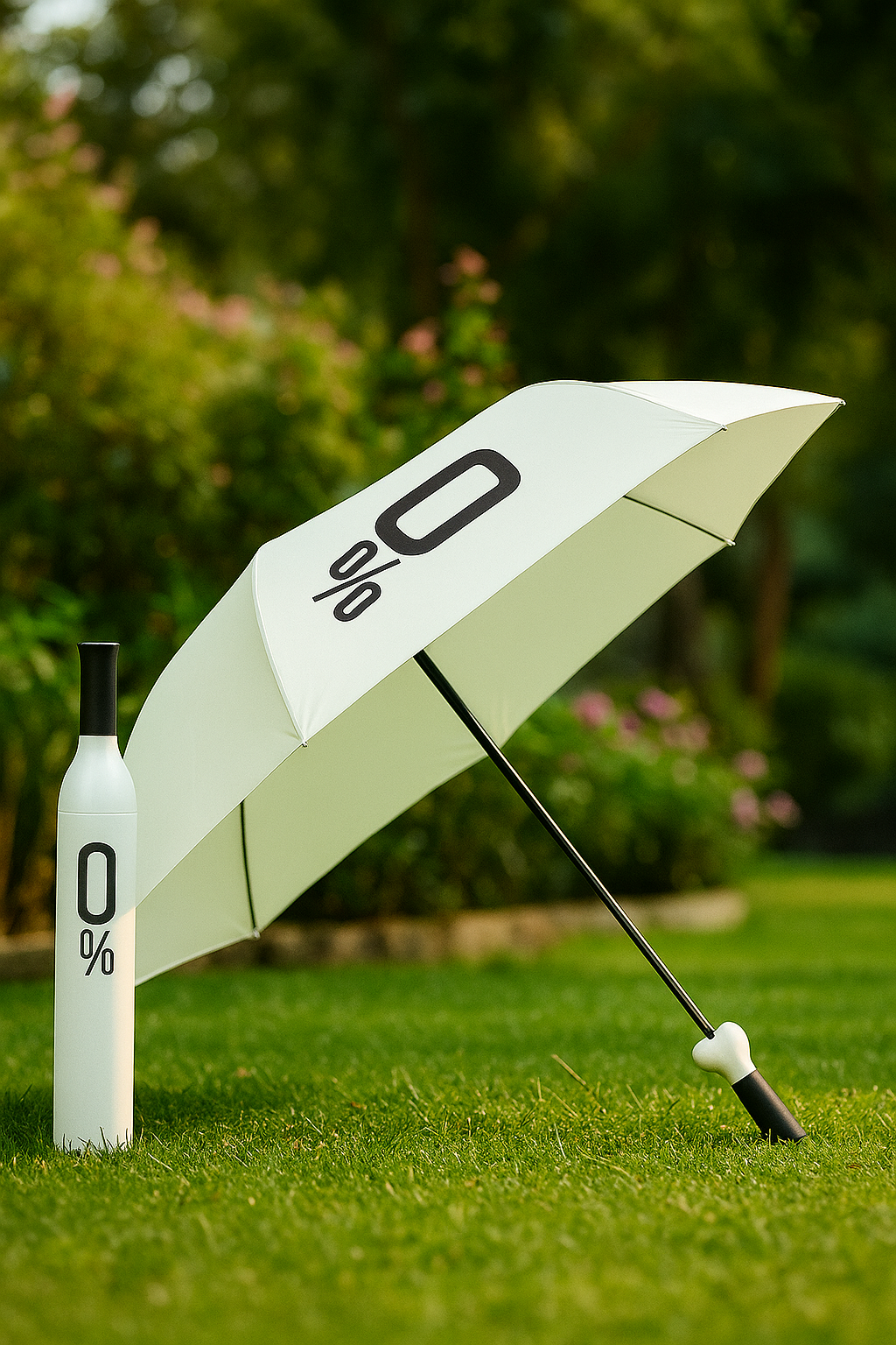 Travel Bottle Umbrella, Windproof, UV Protection, Portable Sun and Rain Protection for Men and Women