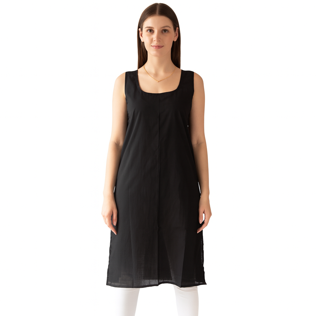 KURTIVERSE Full Slip for Women Cotton Long Inner Wear