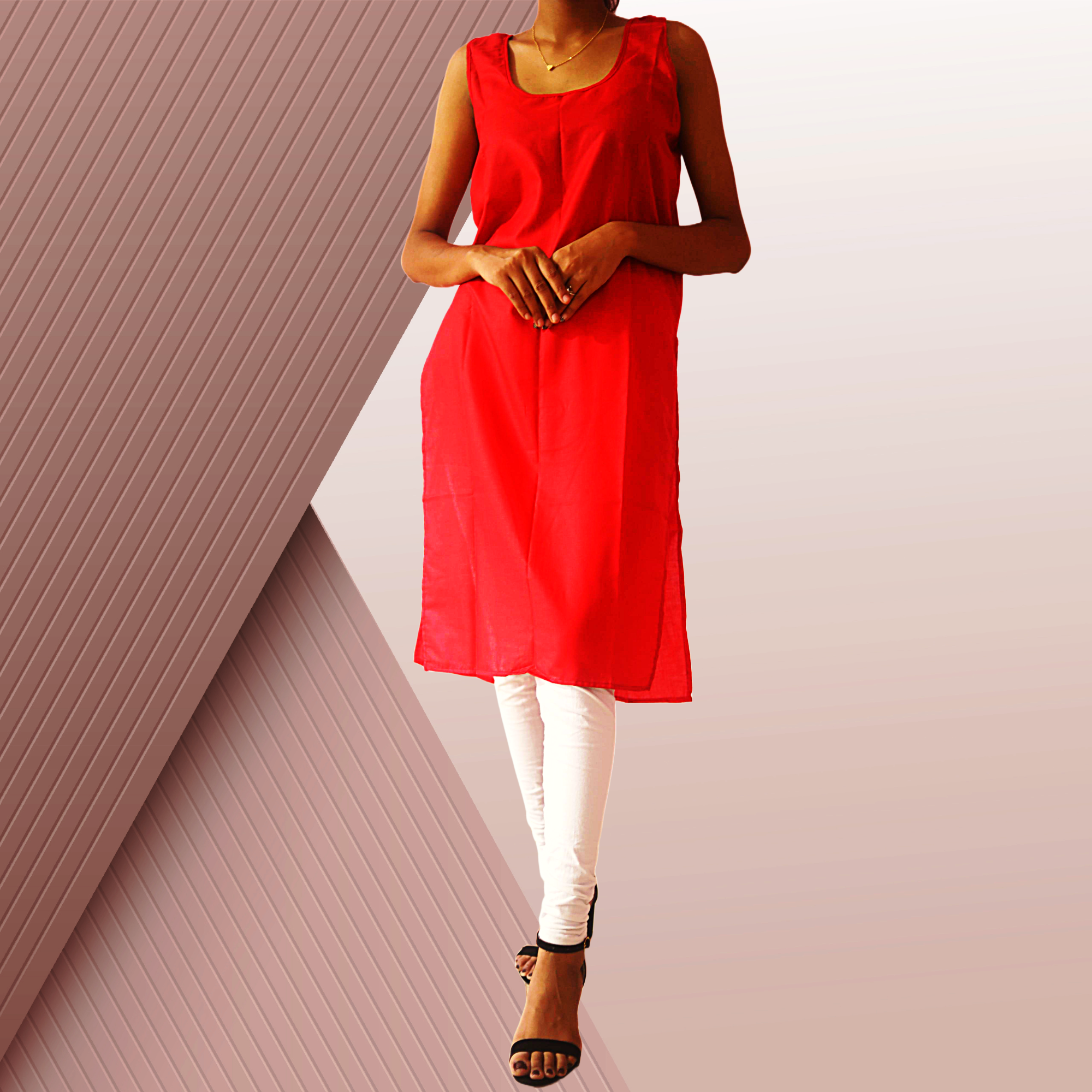 Women's Cotton Long Under Slip