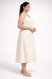 KURTIVERSE Women Poly Cotton Anarkali A-Line Inner Slip, 43 Inch Long 4xl to 7xl