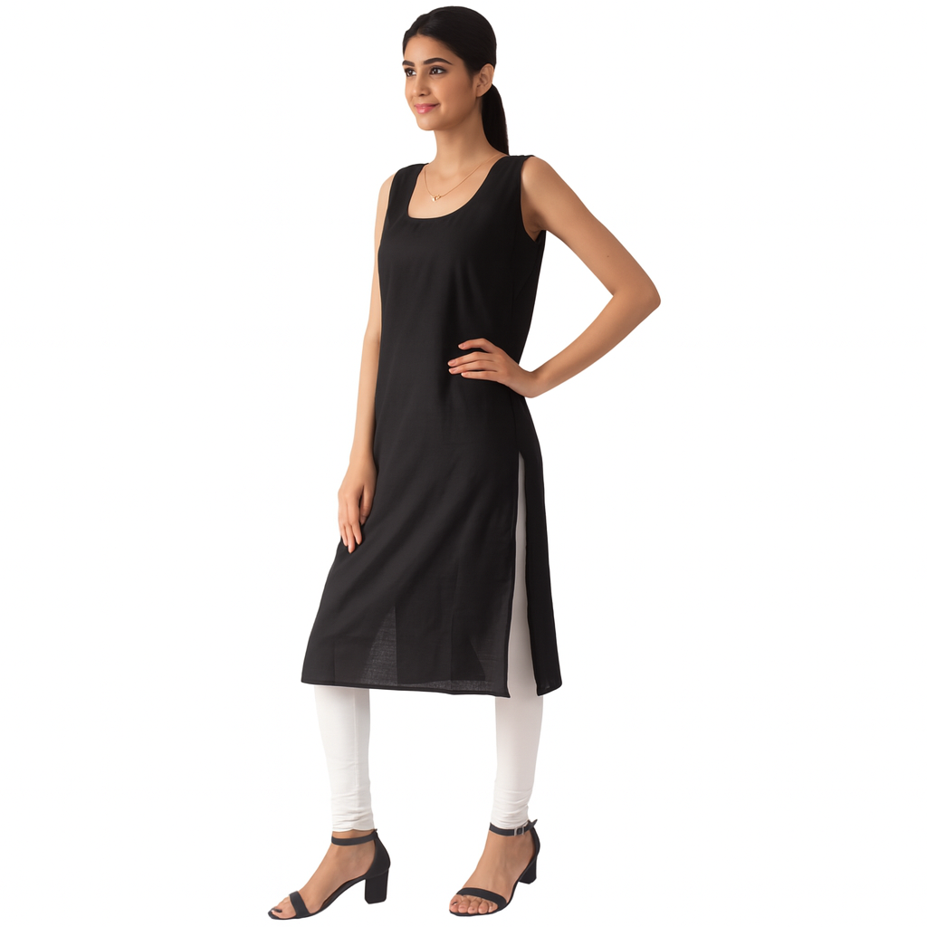 KURTIVERSE Full Slip for Women Cotton Long Inner Wear