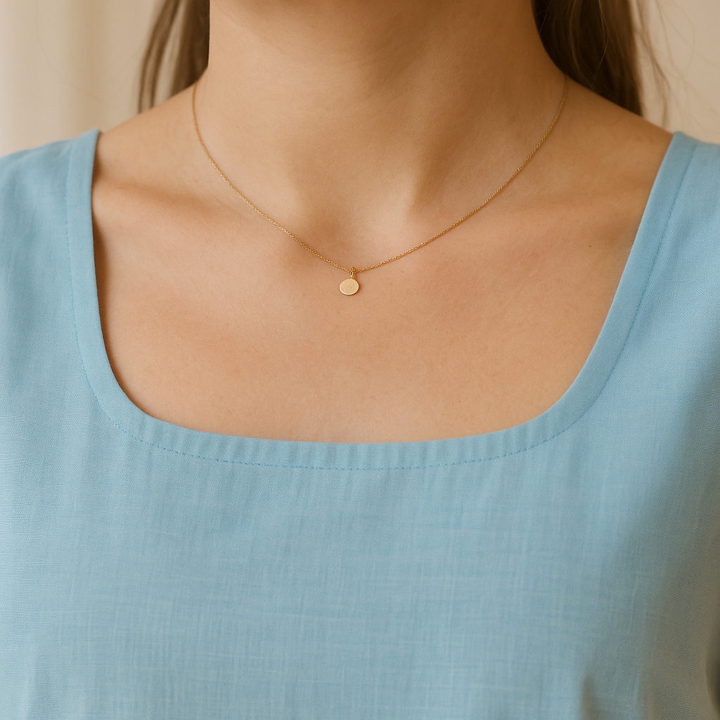 KurtiVerse Women’s Cotton Half Slip, 28-Inch Short Inner Slip with 9-Inch Side Slit