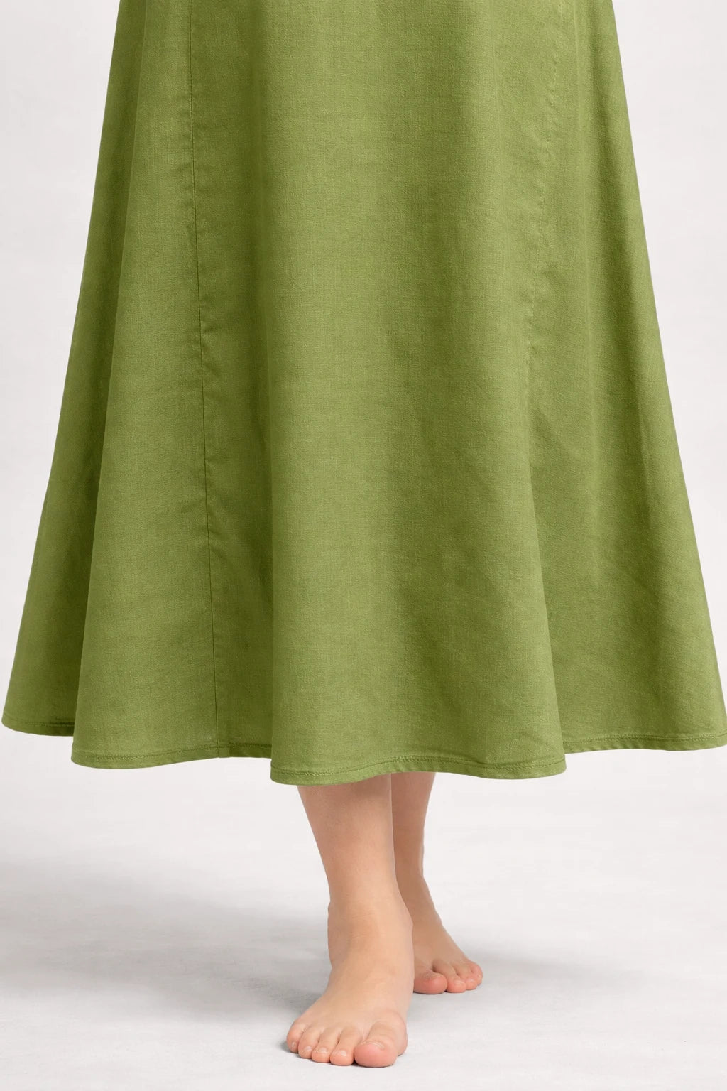 KURTIVERSE Women Poly Cotton Anarkali A-Line Inner Slip | 43 Inch Length | S–3XL