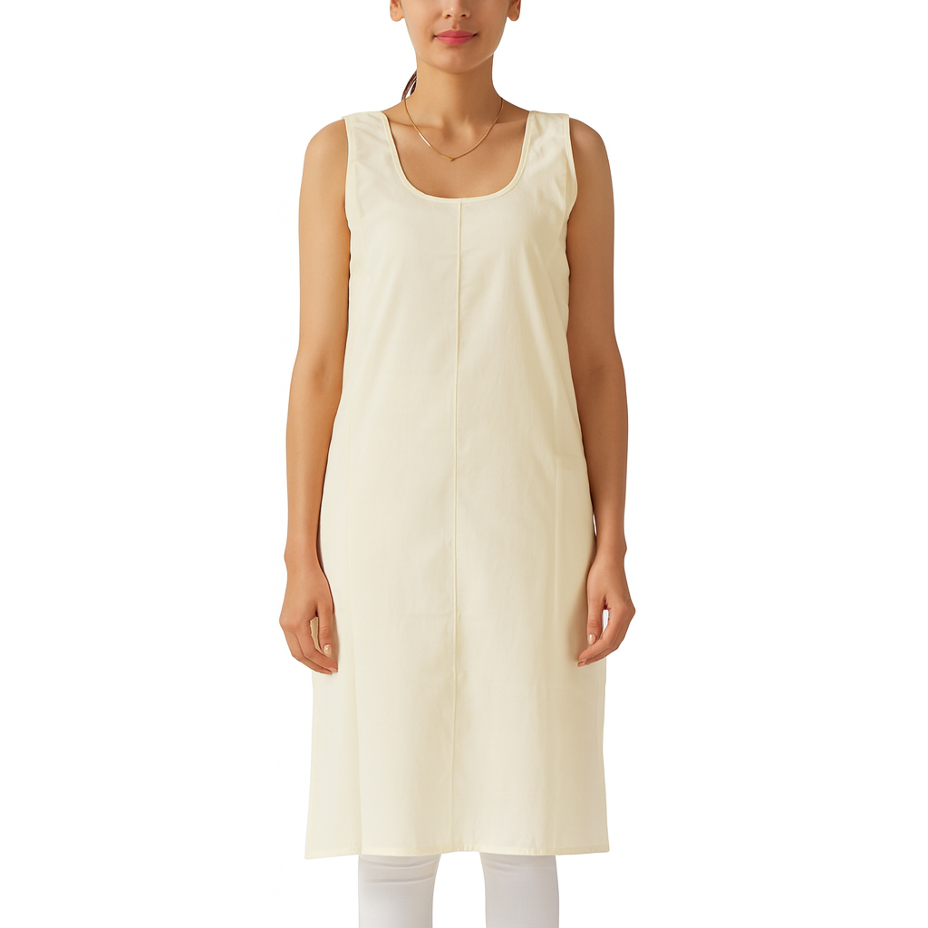 KURTIVERSE Full Slip for Women Cotton Long Inner Wear