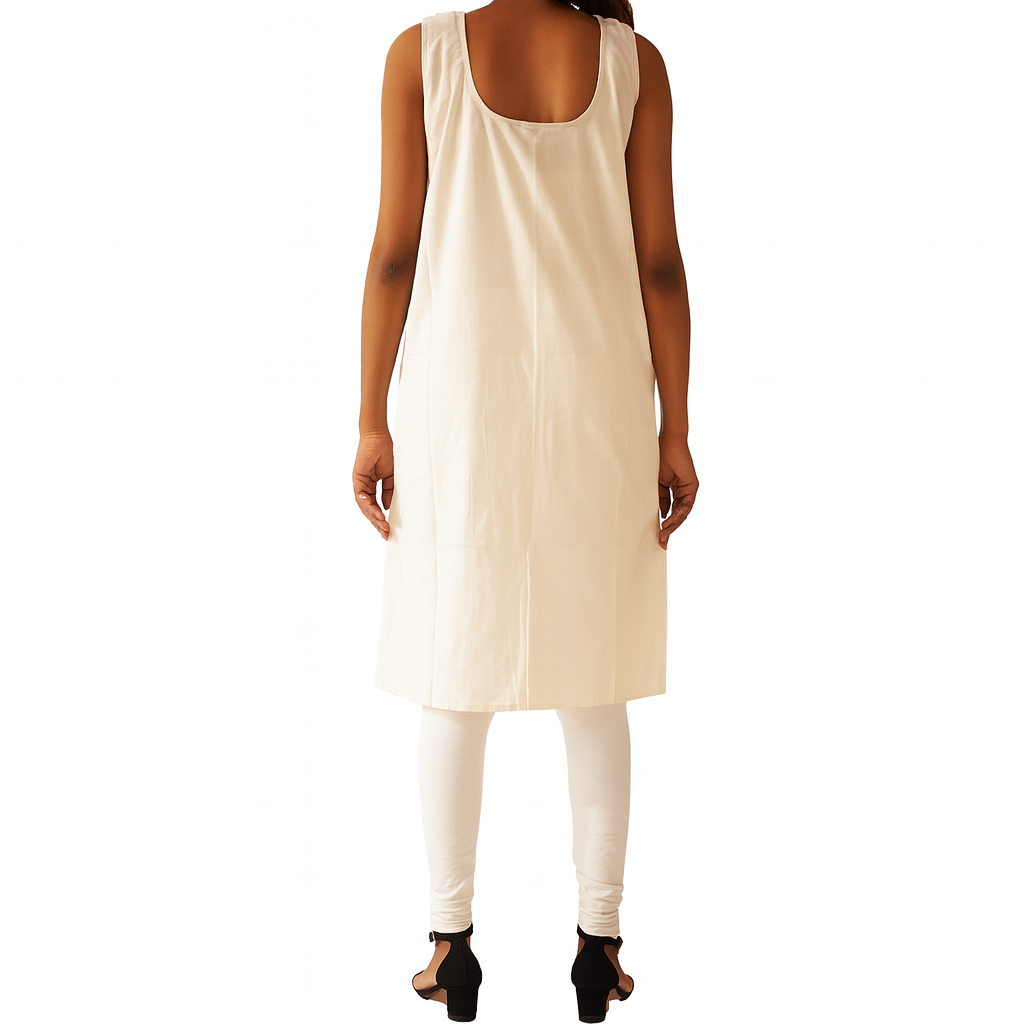 KURTIVERSE Full Slip for Women Cotton Long Inner Wear