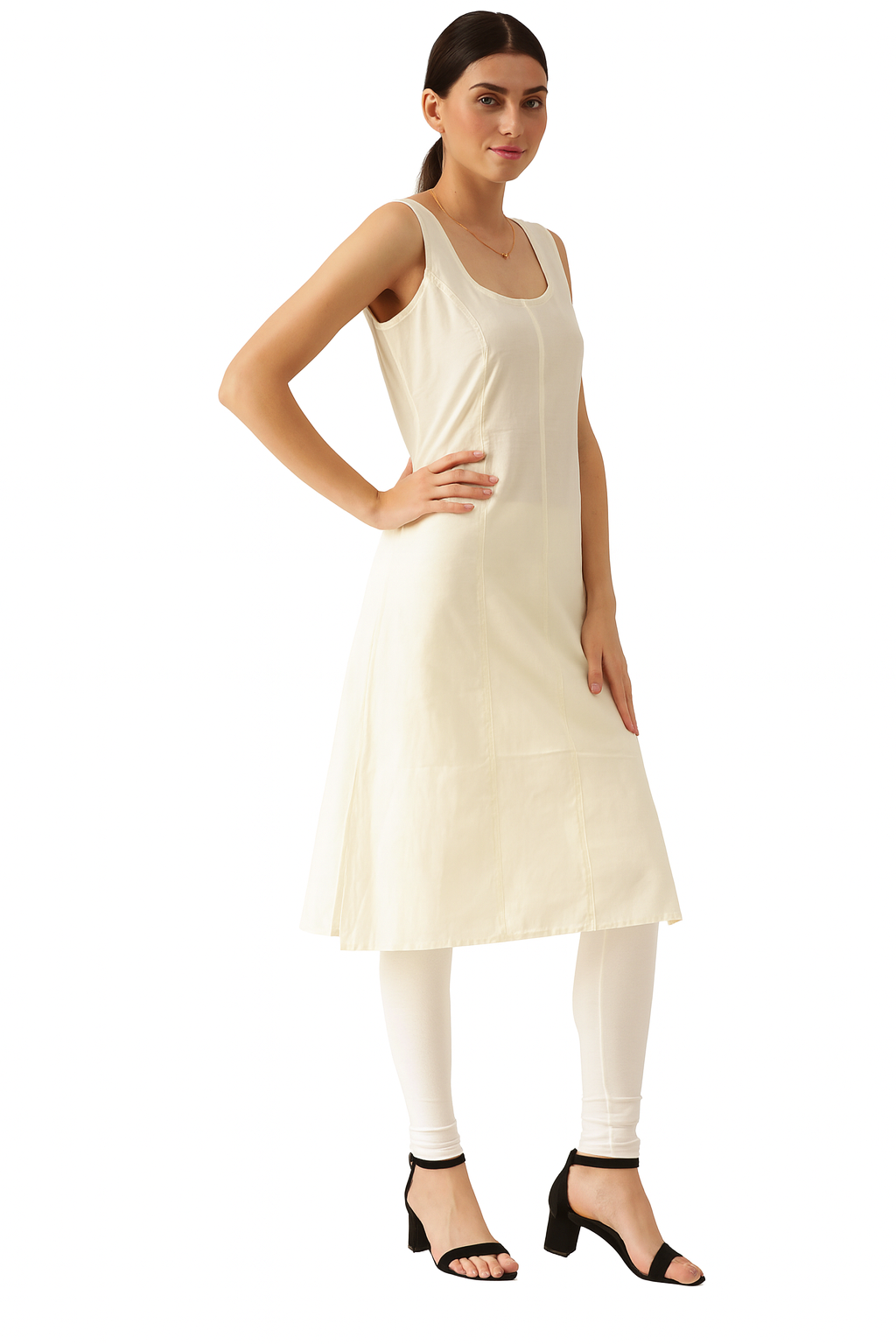 KURTIVERSE Full Slip for Women Cotton Long Inner Wear