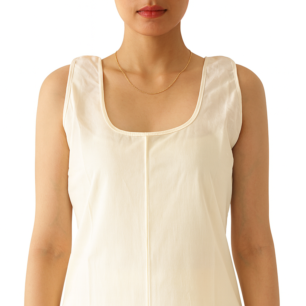KURTIVERSE Full Slip for Women Cotton Long Inner Wear