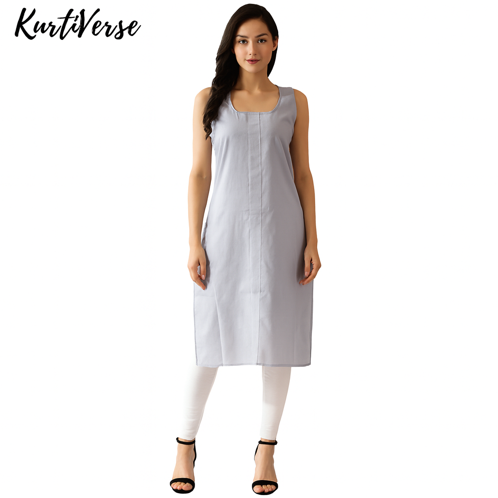 KURTIVERSE Full Slip for Women Cotton Long Inner Wear