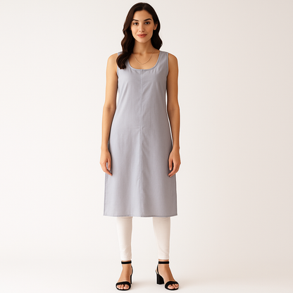 Women’s Poly-Cotton Long Inner Slip – 41 Inch