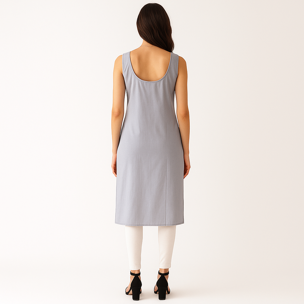 KURTIVERSE Full Slip for Women Cotton Long Inner Wear
