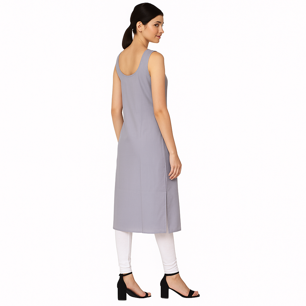 KURTIVERSE Full Slip for Women Cotton Long Inner Wear