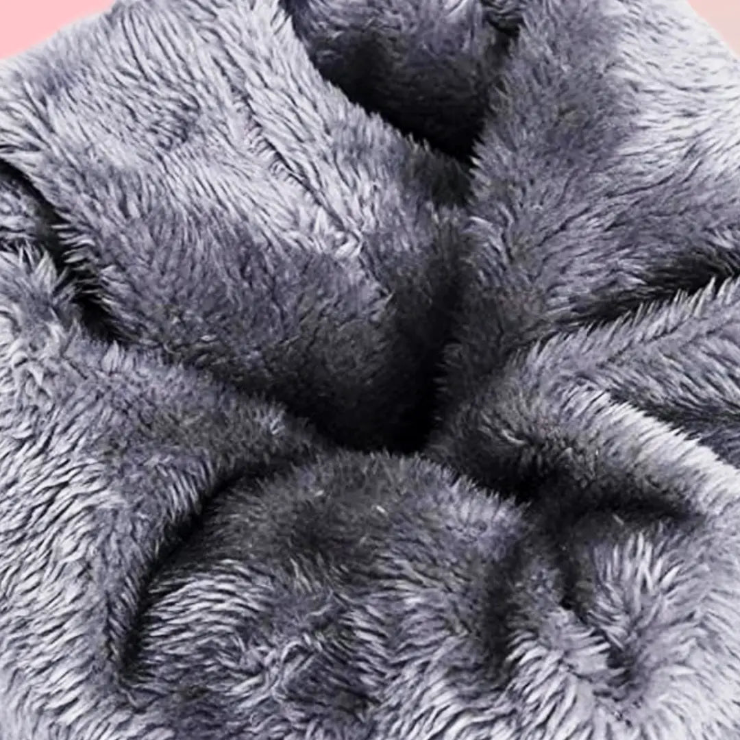 Men's Woolen Cap with Neck Muffler Set, Winter Cap and Neck Warmer Set - KurtiVerse