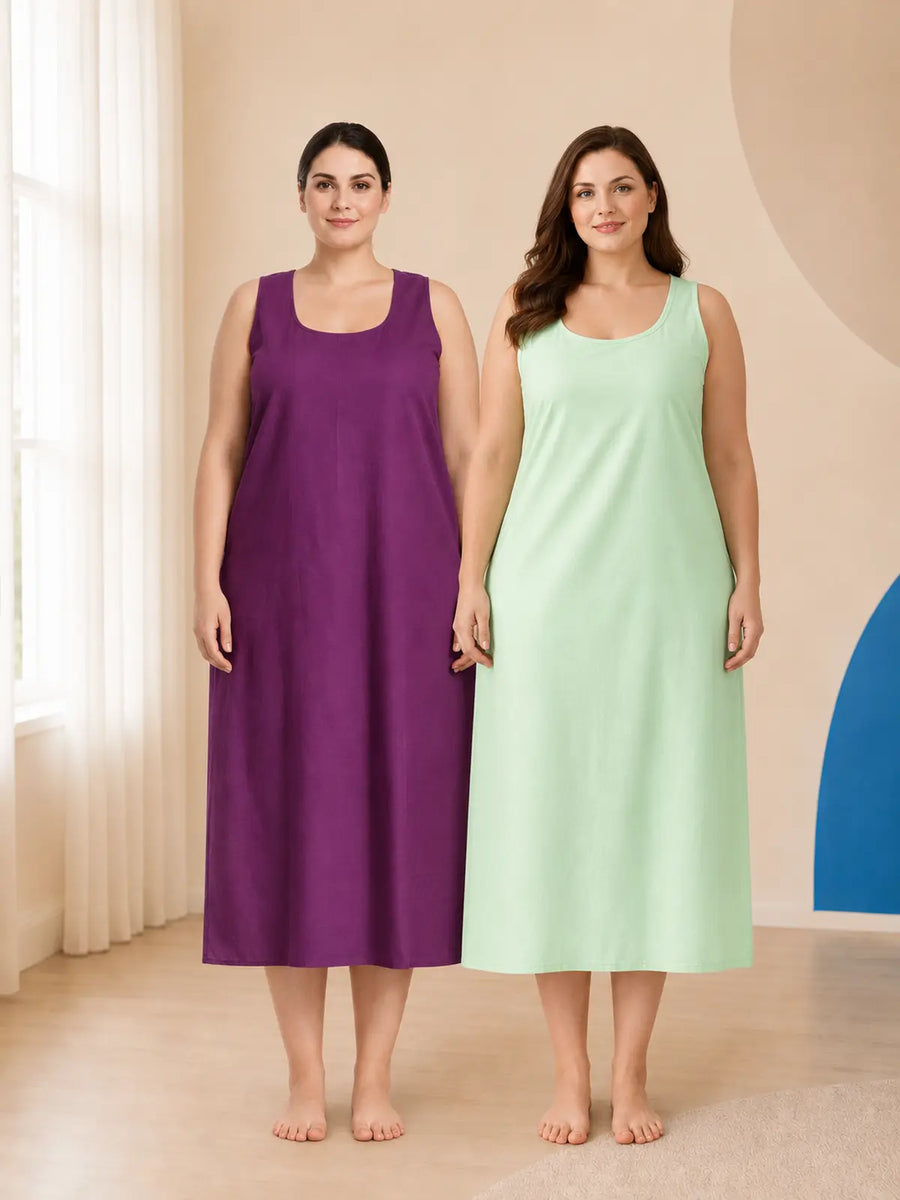 Women's Plus Size Long Inner Slips