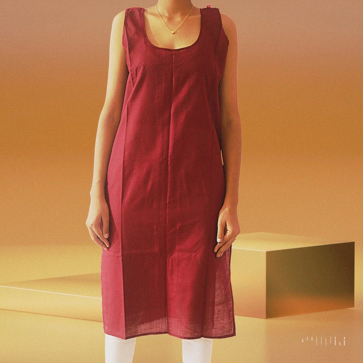 KURTIVERSE Full Slip for Women Cotton Long Inner Wear